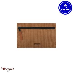 Pochette large (Avant) Deira en Velours Recyclé CABAIA
