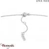 Forget Me Knot, Collier Argent plaqué rhodium ANIA-HAIE N029-02H