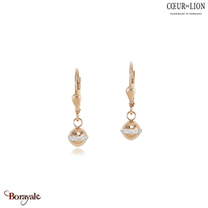 Nuance: 1620, Boucles d'oreilles Expressive Cœur par Cœur de Lion