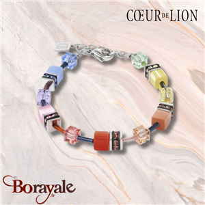 Nuance: 1542, Bracelet Géo cubes par Cœur de Lion