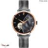 Montre PIERRE LANNIER Collection CELESTE Noir milanais Gris automatique Femme