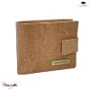 Portefeuille 10 ,5 cm en liège , série: basic, Montado naturel Foncé