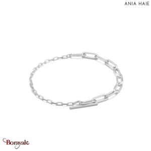 Chain réaction, Bracelet Argent plaqué rhodium ANIA-HAIE B021-02H