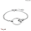 Bracelet Pierre Lannier Séduction acier argenté sans nickel BJ02A1101
