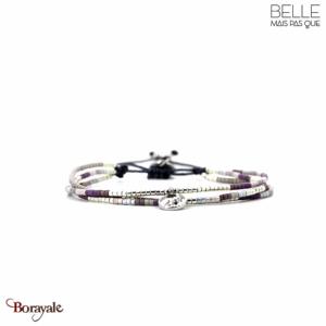 Bracelet Belle mais pas que, Collection: Violette de parme B-2075-PARM