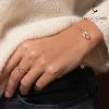 Bracelet, La Garçonne Diamant Femme, collection Délicate entrevue