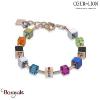 Nuance: 1500, Bracelet Géo cubes par Cœur de Lion