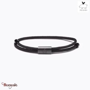 Bracelet PIG & HEN Little Lewis Noir Noir Taille : M (18-19cm)