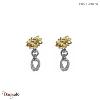 Boucles d'oreilles Atelier D'Emma Et Chloé Hadar doré - argenté HADAR-OA