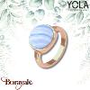 Bague Yola Nature Nature et élégance Acier plaqué IP rose IK-130-52