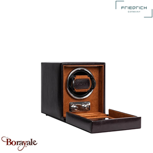 Remontoir 1 montre, Friederich 1923 série Bond à Led, marron 29481-3