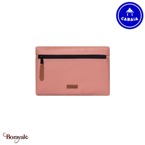 Pochette large (Avant) Torre Escenica en Cuir vegan CABAIA