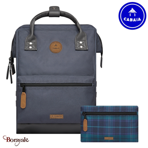 Sac à dos medium Cabaïa Adventurer Bale en Polyester Tressé