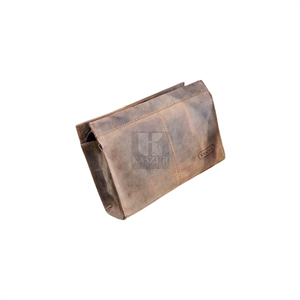 Trousse de toilette KASZER collection Oregon Marron naturel 556604-MC6