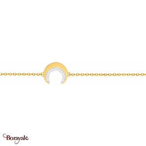 Bracelet, Gemstar Brand Femme, collection Borayale plaqué Or