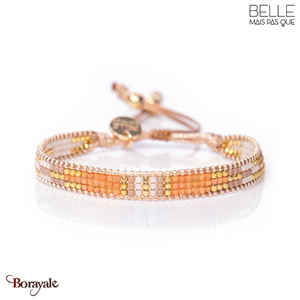Bracelet -Belle mais pas que- collection Peach Nougat B-1192-NOUGA
