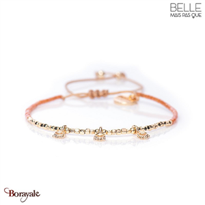 Bracelet Belle mais pas que- collection Peach Nougat B-1818-NOUGA