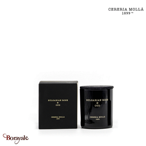 Bougie 230g Cereria Molla Rose bulgare et bois Oud