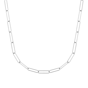 Collier argent 925° rhodié Collection : Les essentielles