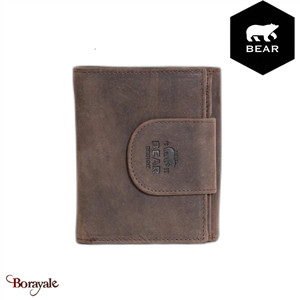 Tout en 1 Bear Design en Cuir de vachette brut