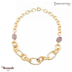 Collier Ippocampo Legami  bronze plaqué or jaune IPLG19