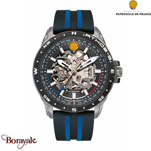 Montre Patrouille de France ATHOS 5 Automatique bleu 668119