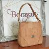 Sac épaule MONTADO en liège naturel, made in Portugal Femme 768012-NATUREL