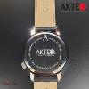Montre AKTEO Art - Lettres Ecrivain 38 mm argent ronde ALe11
