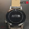 Montre AKTEO Art - Peinture 5 taches 38 mm noire ronde APe06