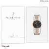 Montre PIERRE LANNIER Collection ECHO Cadran Gris Acier Milanais Doré-rose