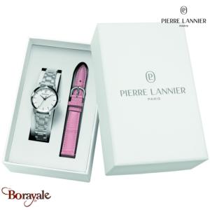 Montre Pierre Lannier Coffret MULTIPLES 011L6 Femme quartz 167D539