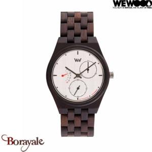 Montre en bois WEWOOD RIDER Choco Silver 70373-526