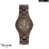 Montre Wewood Modèle CRISS Montre en bois WeWOOD CRISS Indian choco rough 70210-