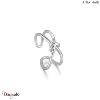 Forget Me Knot, Bague Argent plaqué rhodium  ANIA-HAIE R029-02H