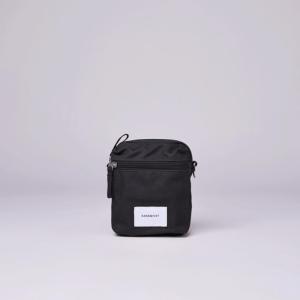 Sac bandoulière SANDQVIST Série Ground, Sixten Végan 1L Noir