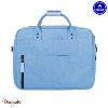 Sac ordinateur Messenger + 2 poches avants CABAIA Ajaccio Polyester Tressé