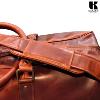 Sac voyages KASZER collection Rhodes cognac foncé 30009-C6