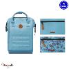 Sac à dos Cabaïa Adventurer + 2 poches, Berne, Medium en Oxford recyclé