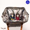 Sac à dos medium 23L + 2 poches avants CABAIA Happy Hour New York Apero Polyeste