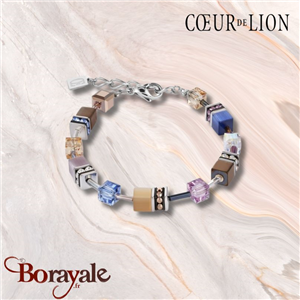 Nuance: 0740, Bracelet Géo cubes par Cœur de Lion