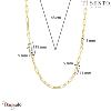 Collier TI Sento Collection : Milano Argent plaqué Or 34024SY/48