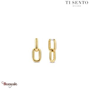Boucles d'oreilles TI Sento Collection : Milano Argent plaqué Or 7831SY