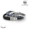Bracelet Rebel & Rose Blanc Vierge - 8mm L, Homme RR-80066-S-L