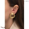 Boucles d'oreilles Atelier D'Emma Et Chloé Aimée doré AIMEE-OR