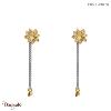Boucles d'oreilles Atelier D'Emma Et Chloé Amaly doré - argenté AMALY-OA