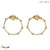 Boucles d'oreilles Atelier D'Emma Et Chloé Angelica doré ANGELICA-OR