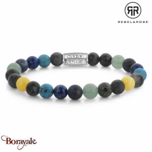 Bracelet Rebel & Rose Ocean reef - 8mm L, Homme RR-80118-S-L