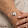 Bracelet TALLIA Pierre Lannier BJ24A1101 acier poli de couleur argent