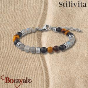 Bracelet Stilivita, Collection : Equilibre, vertus : Protection énergétique