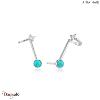 Turning Tide, Bague oreilles Argent plaqué rhodium  ANIA-HAIE E027-03H